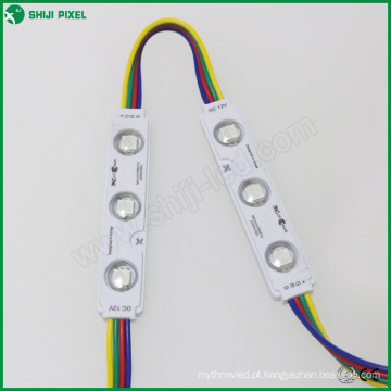 O smd 5050 pixel waterproofing rgb conduziu o módulo 12v do luminoso